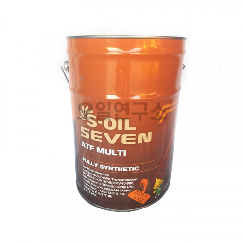 S-OIL 세븐 7 ATF MULTI 멀티 미션오일 20L